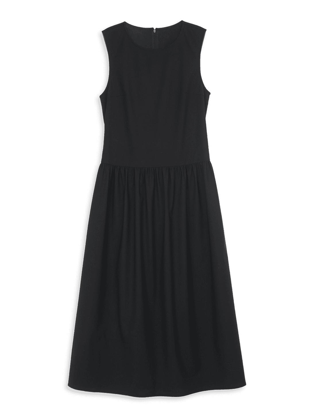 BACK HOLE MAXI DRESS (BLACK)