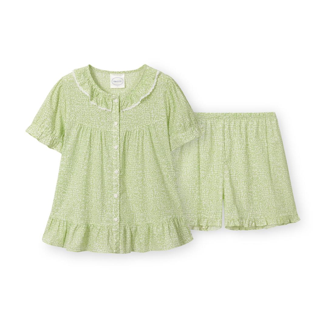 여성 F120 토스카나 반소매 상하