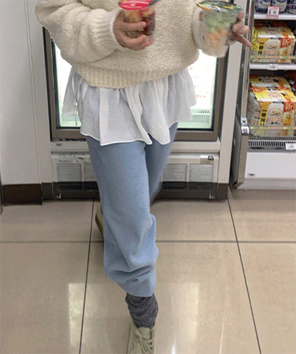 르헤르 미넷 레이어드 스커트 (ivory)
