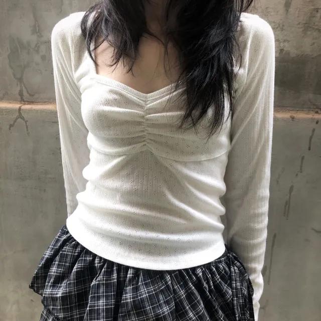 misty punching line tee (3color) / 미스티 펀칭 라인 티