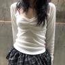 misty punching line tee (3color) / 미스티 펀칭 라인 티