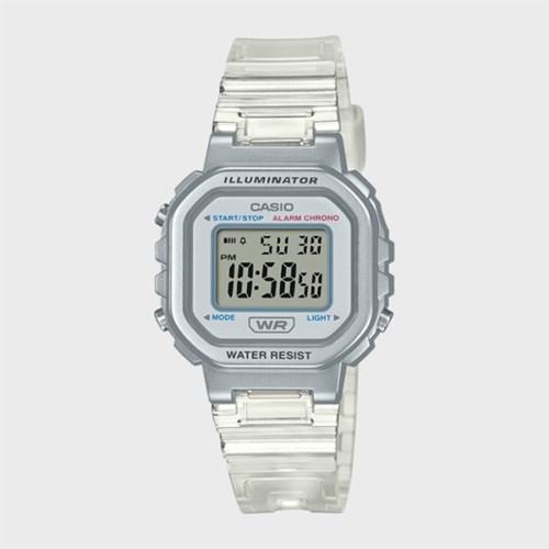 CASIO 카시오 LA-20WHS-7A 화이트 투명 젤리 여성 디지털시계