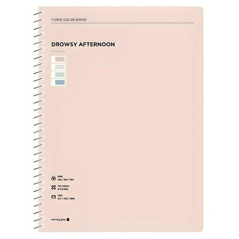 모닝글로리 3000 테마컬러 원링 스프링노트, 랜덤 발송, 1개 - 유선/무선노트 | 쿠팡