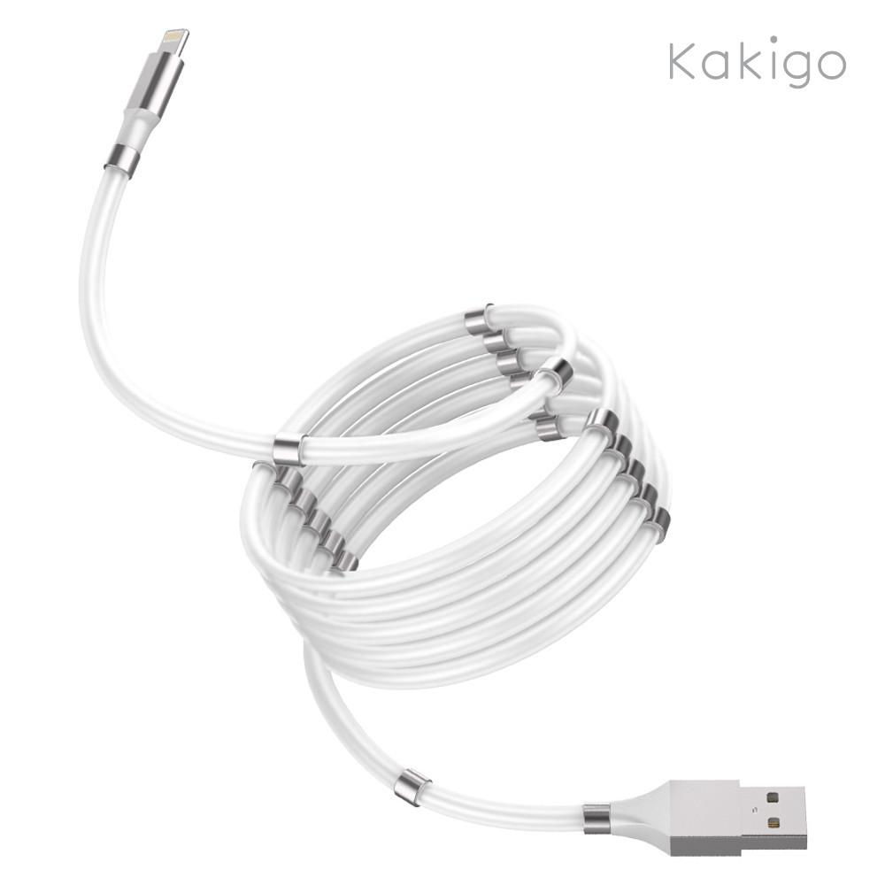 카키고 프리미엄 마그네틱 고속충전 자석 선정리 줄꼬임방지 케이블 슈퍼칼라 supercalla