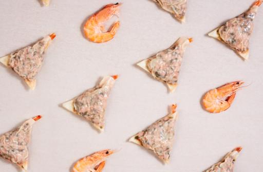 다우랑 새우만두세트 🦐키토산 풍부한 통새우가 듬뿍~