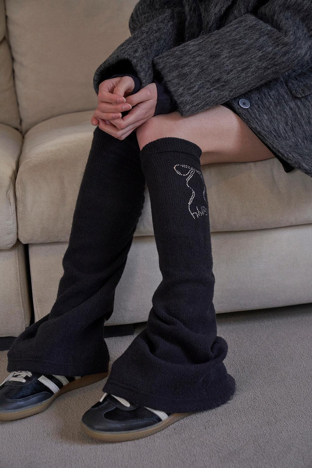 (!!sale 연장!!)RIBBON LEG WARMER (3colors)