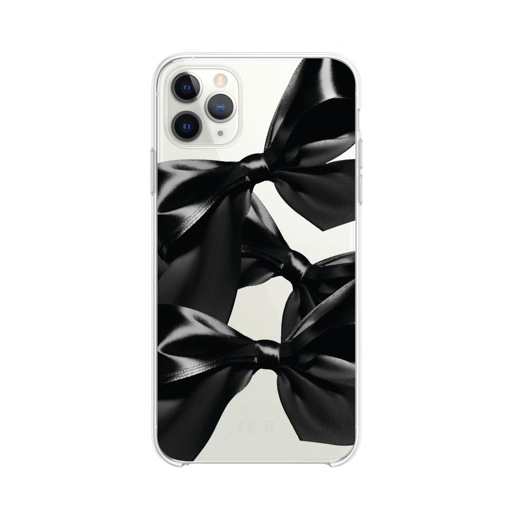 Black Ribbon 아이폰케이스 리본케이스 주문제작 젤하드케이스