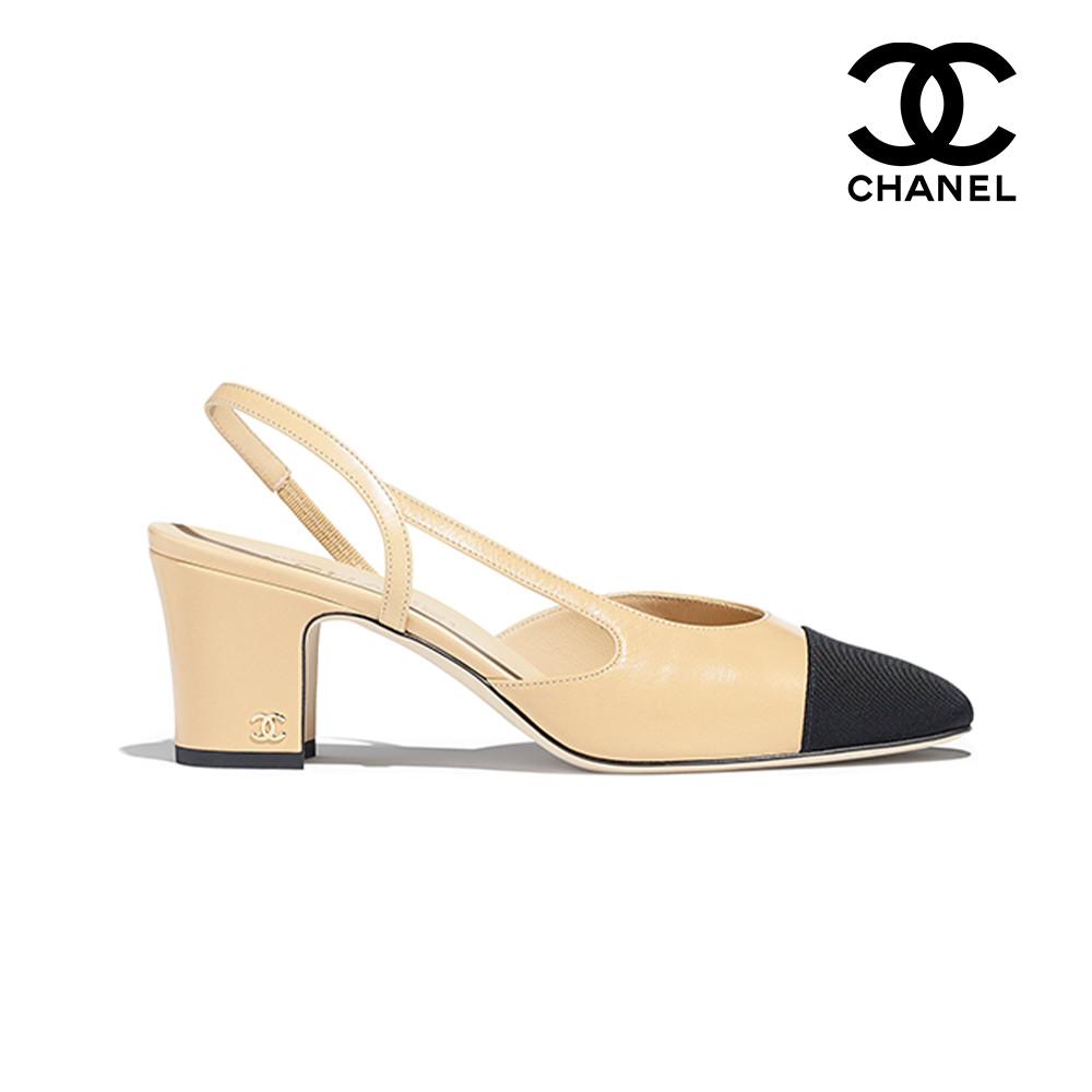 샤넬 클래식 투톤 슬링백 CHANEL SLINGBACK