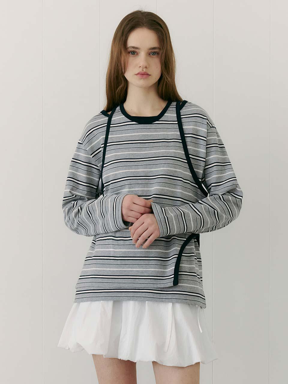 Layerd Stripe T-Shirt VC2512TS103M