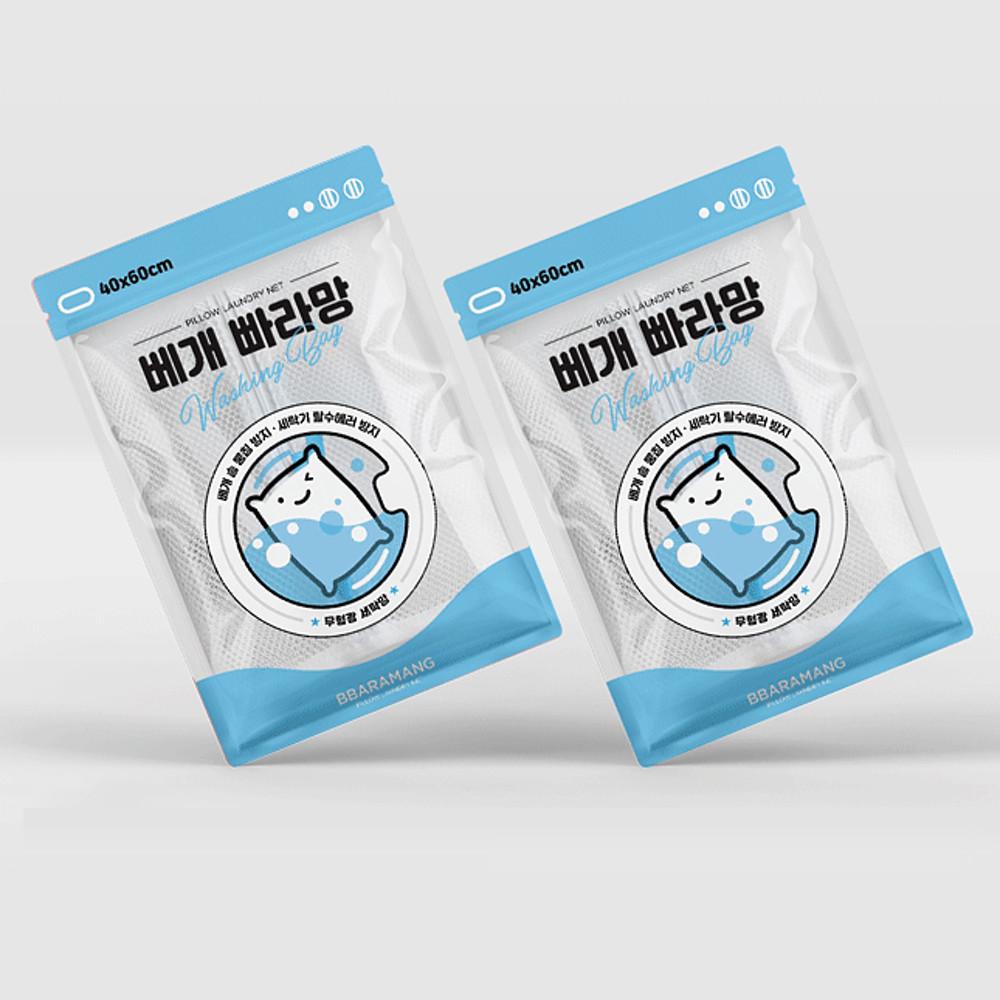무형광 베개 솜니트 패딩 커튼 빠라망 세탁 세탁망 빨래망 이불망 단품 1P