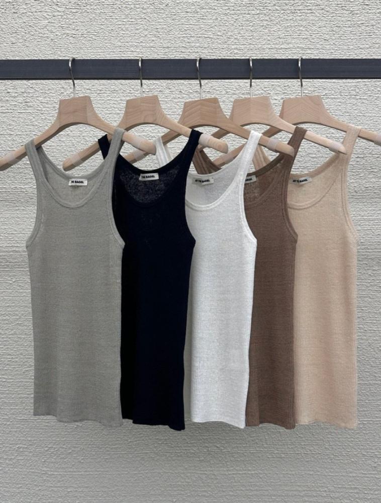 AT THE BAGEL 엣더베이글 비우 탑 / 셋업가능