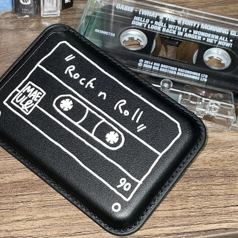 락앤롤 카세트 테이프 맥세이프 카드지갑