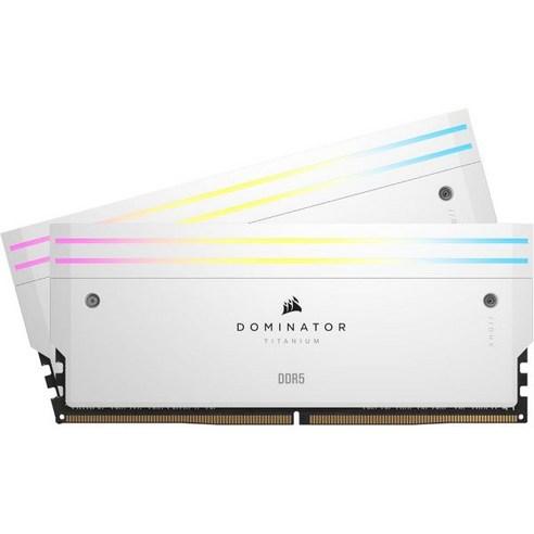 CORSAIR 도미네이터 티타늄 RGB DDR5 RAM 32GB 2x16GB 7200MHz CL34 인텔 XMP iCUE 호환 컴퓨터 메모리 화이트 CMP32GX5M2X7200 - 액세서리 | 쿠팡