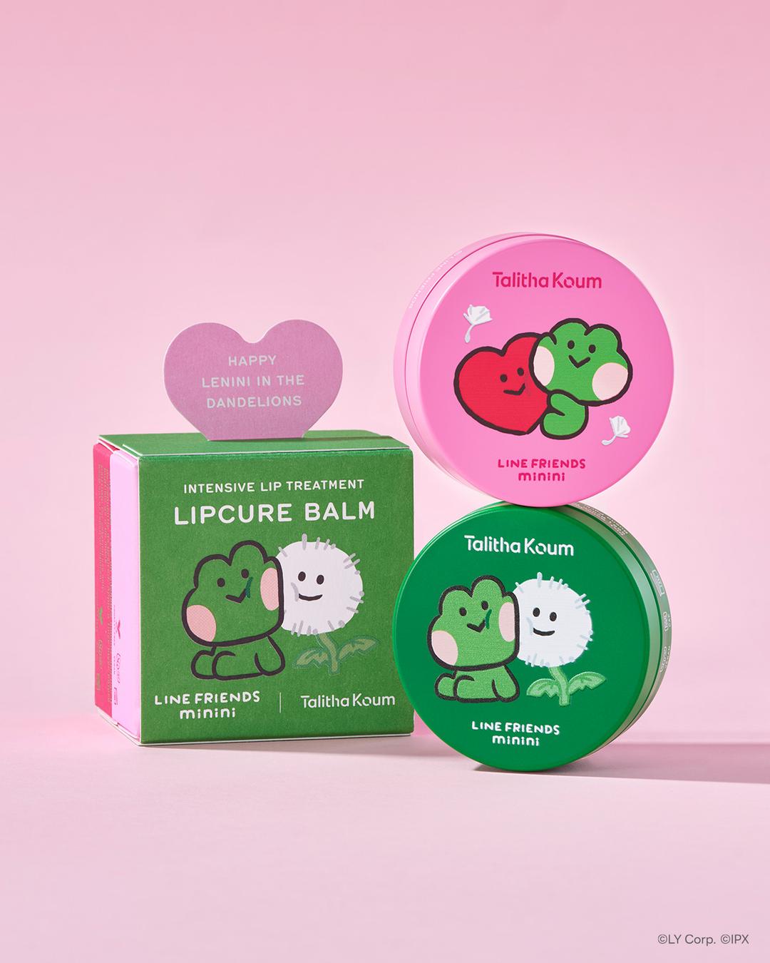 레니니 I 탈리다쿰 립큐어 밤 2개 세트 6g+6g