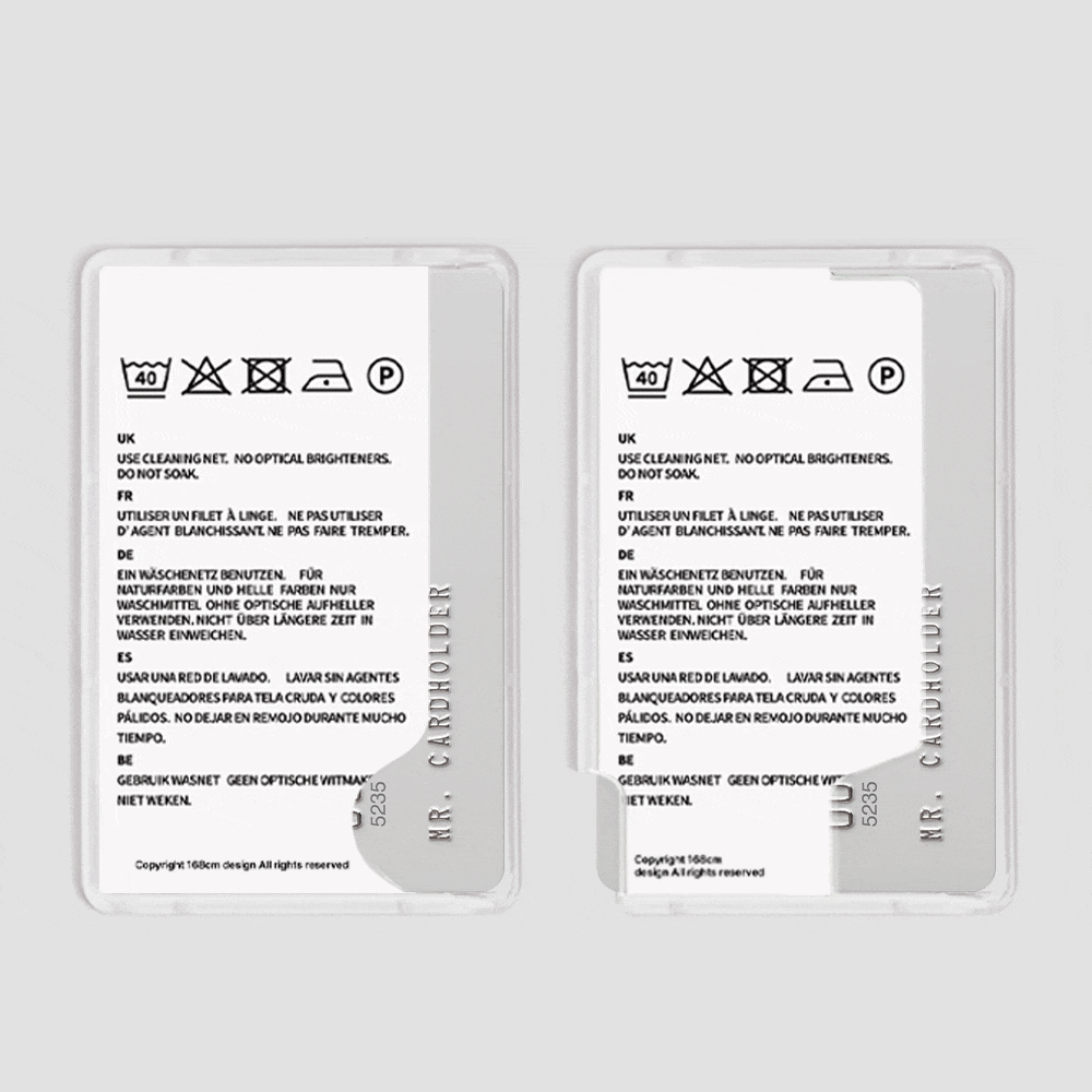 (초자력 맥세이프 카드포켓) 취급주의