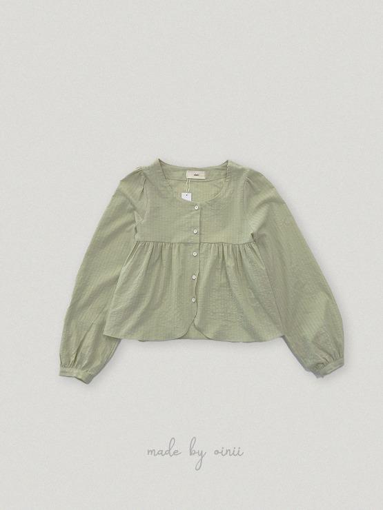 오이니 [오늘출발] [o,rosy] teapot blouse - 2color