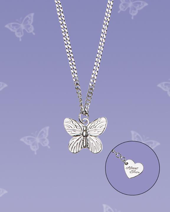 [레드벨벳 슬기,오마이걸 비니, 예린, 슈퍼주니어 규현,헤이즈,김우석] BUTTERFLY NECKLACE (MEDIUM)