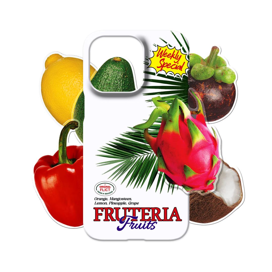 FRUITS GLOSSY HARD PHONE CASE + SMART TOK