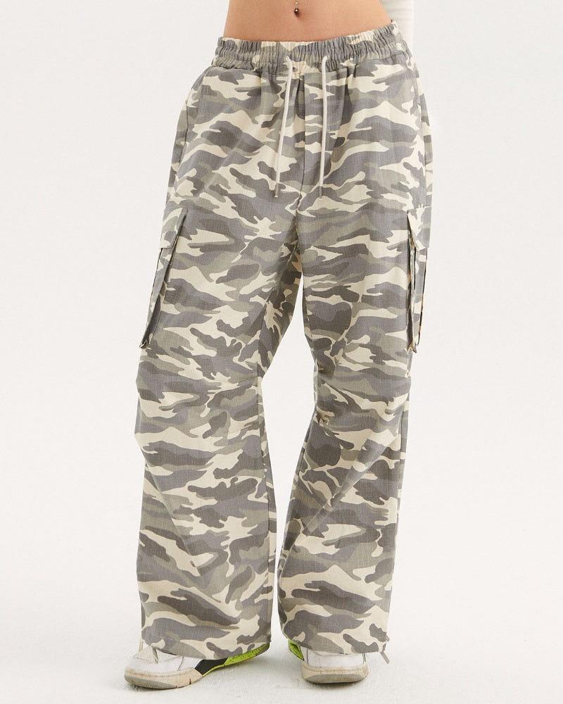 CAMO CARGO PANTS_GREY