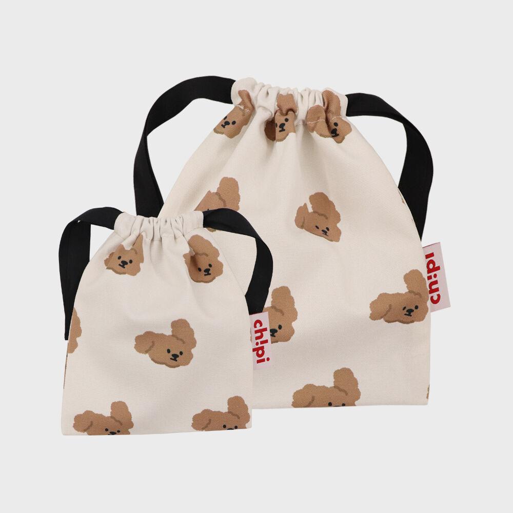 POPO Basic String Pouch(Beige)