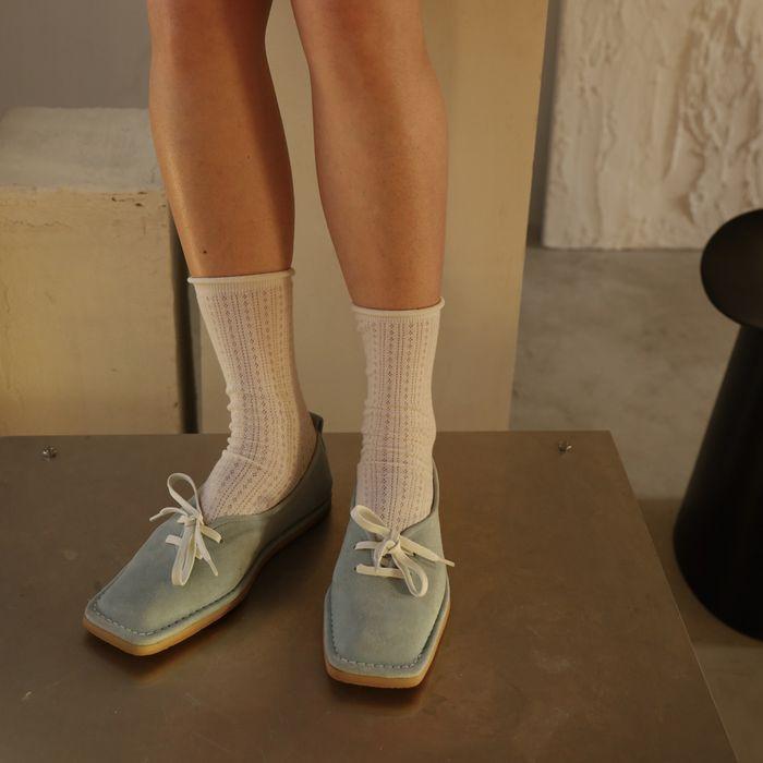 [리오더] The Studio Suede Light Blue