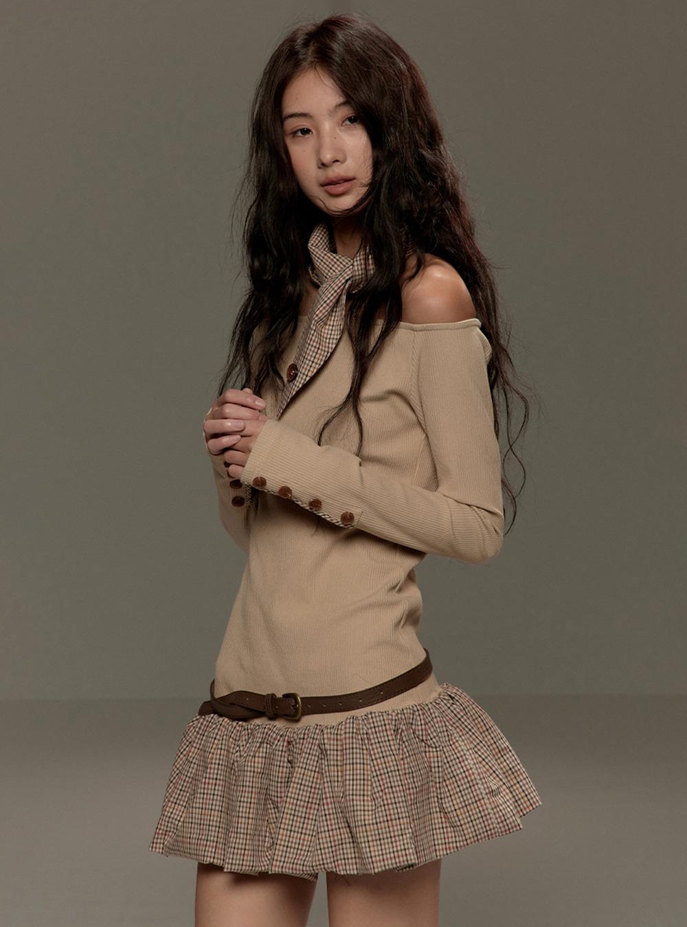 Autumn Serenade Knit Dress