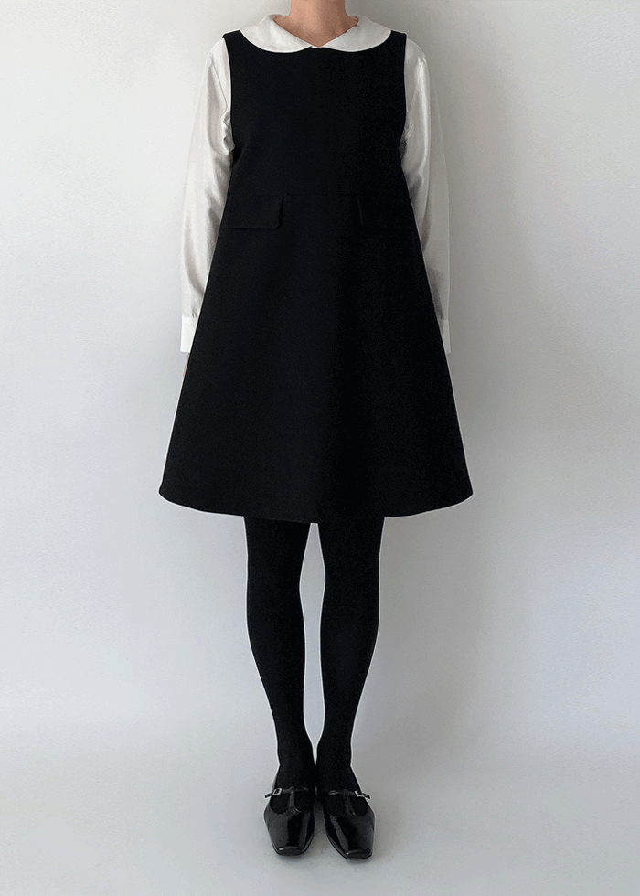 드라마 블랙 미니 원피스