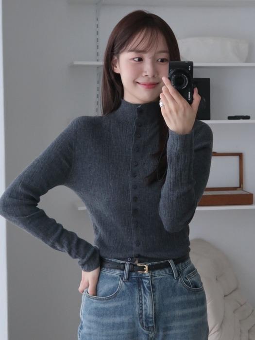 2-way Mockneck Knit Top_4color