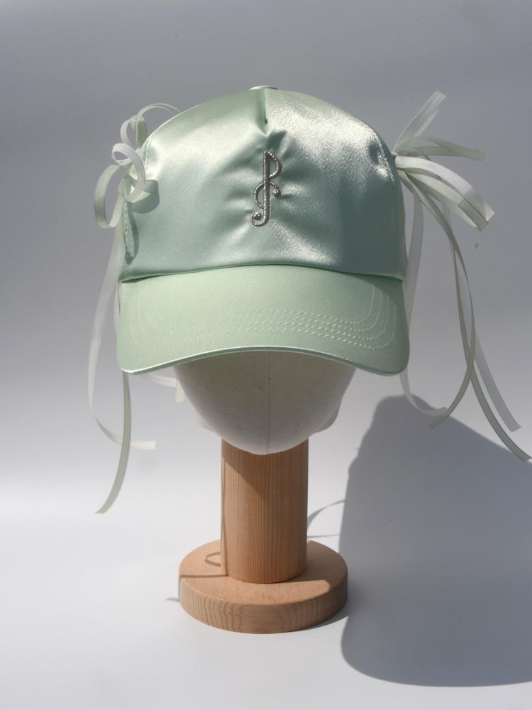 Mint Ribbon Cap