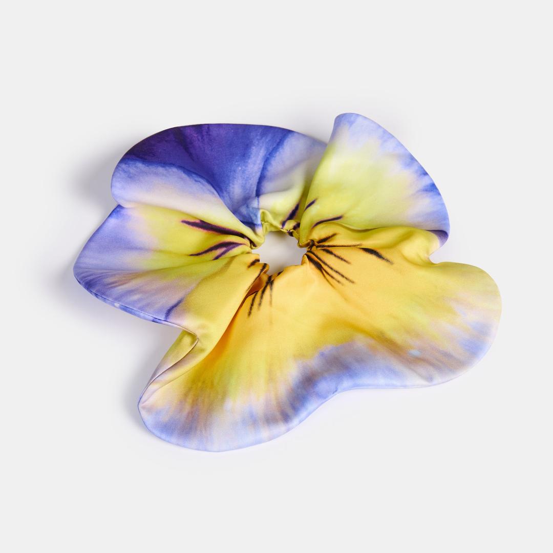 Chunks x TMG Bun Topper in Pansy - Small