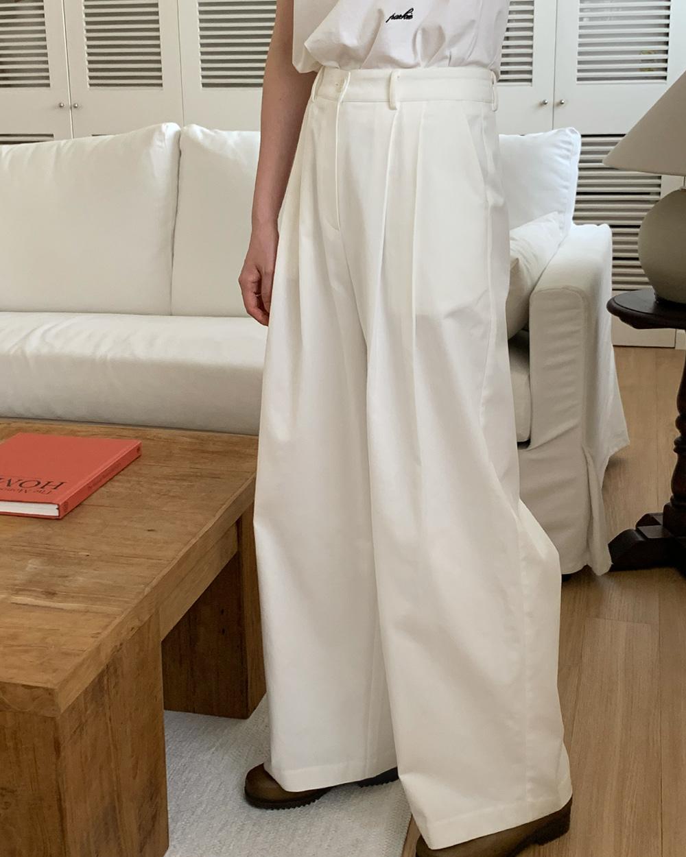 [SALE/자체제작] Karen pants (ivory)