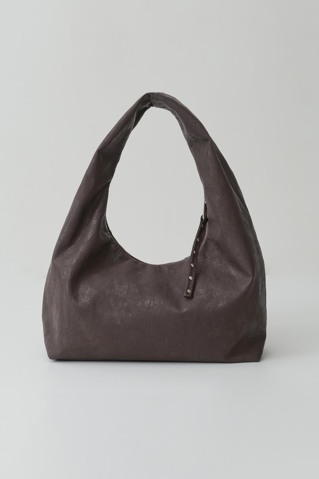 Leather Hobo Bag [Vintage Brown]