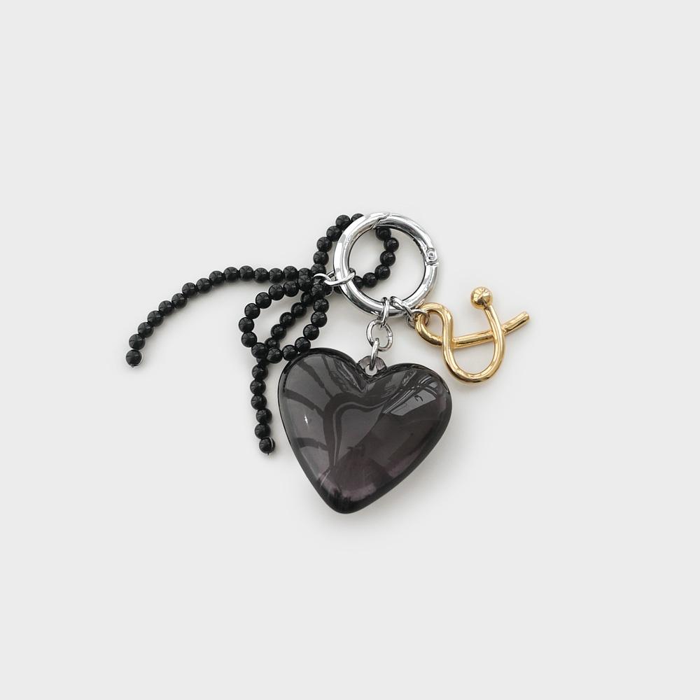 black love bold keyring