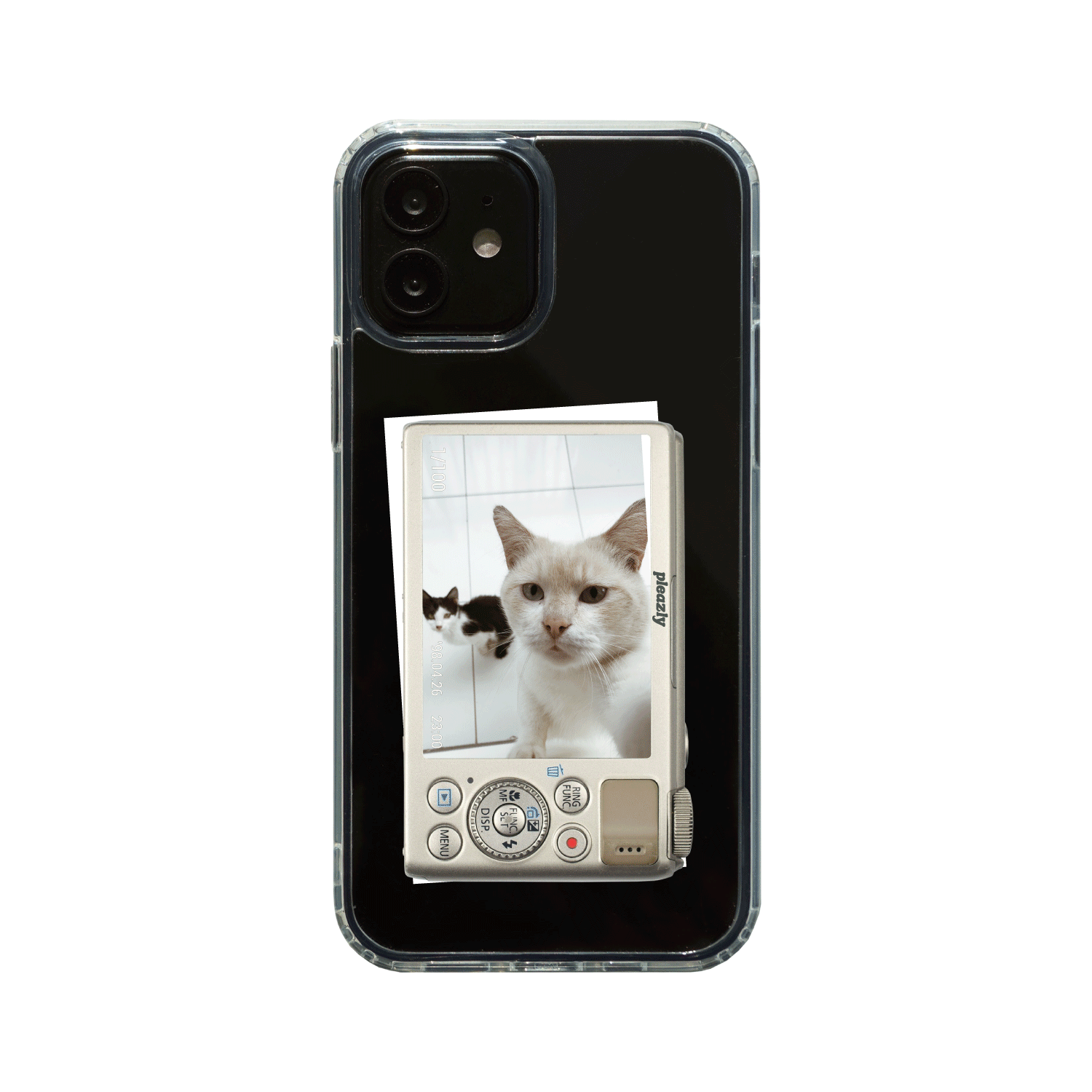 [Clear] Vintage Camera & Card(3ea) Set