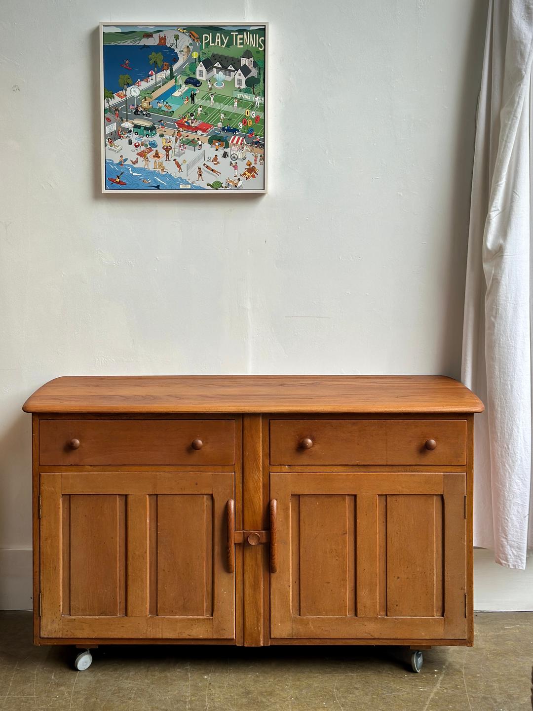 23-096 빈티지 얼콜 사이드보드 (Golden Dawn)