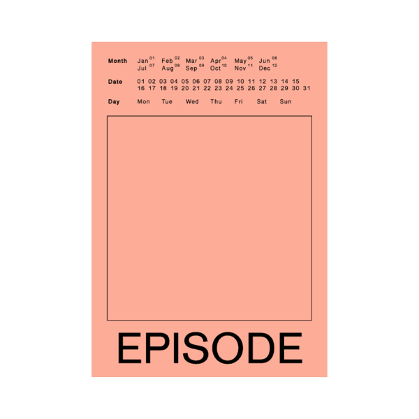[재입고] EPISODE - Peach 에피소드북