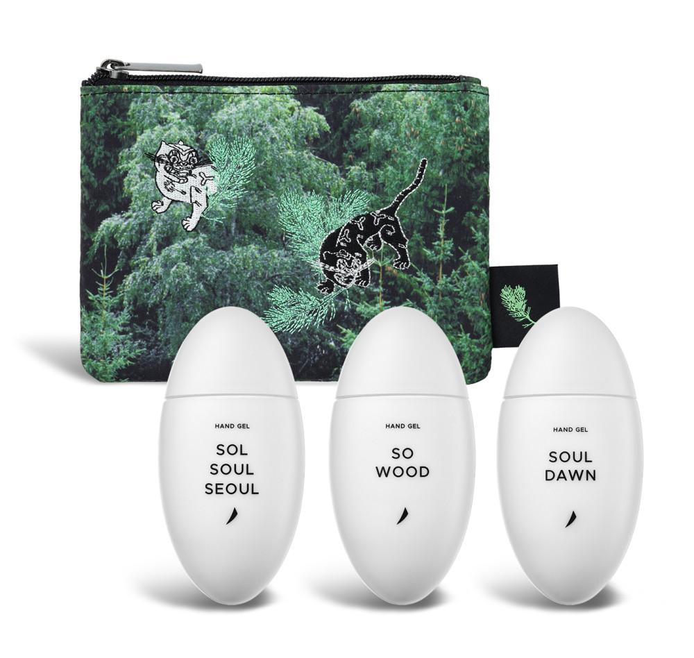 [GIFT]슬밋X이감각 호담파우치&핸드겔 세트(3개입)