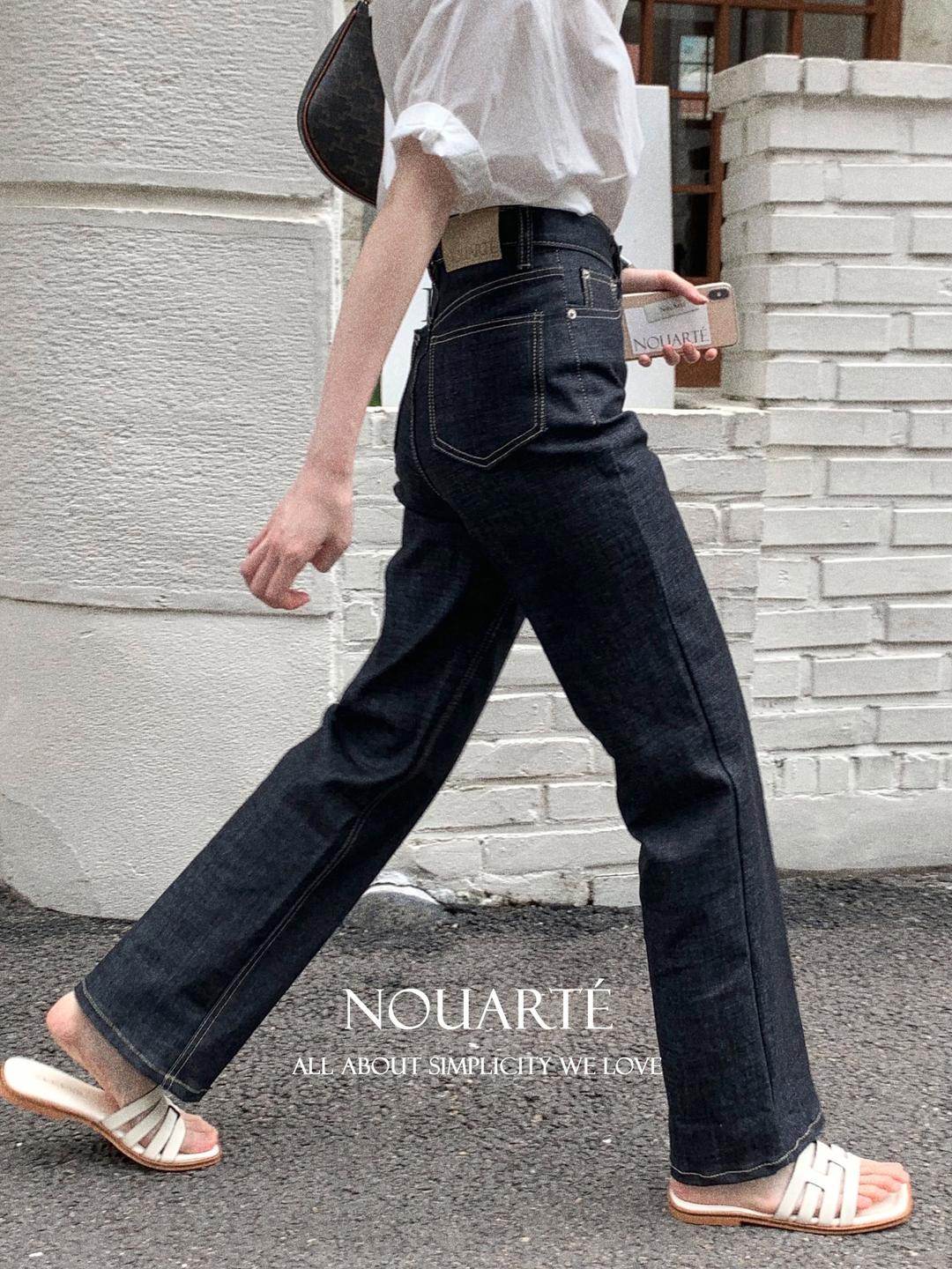 [NouArté] 이터널 클래식 인디고 생지 데님