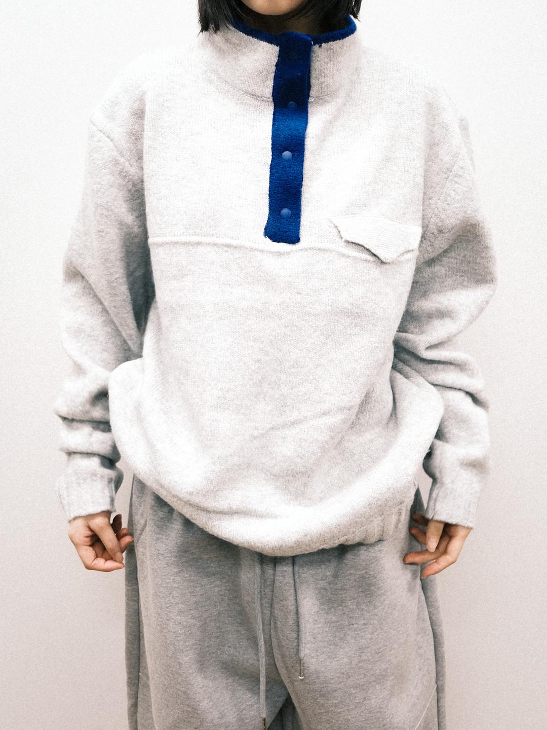 P.T Snap T-Pull Over Knit