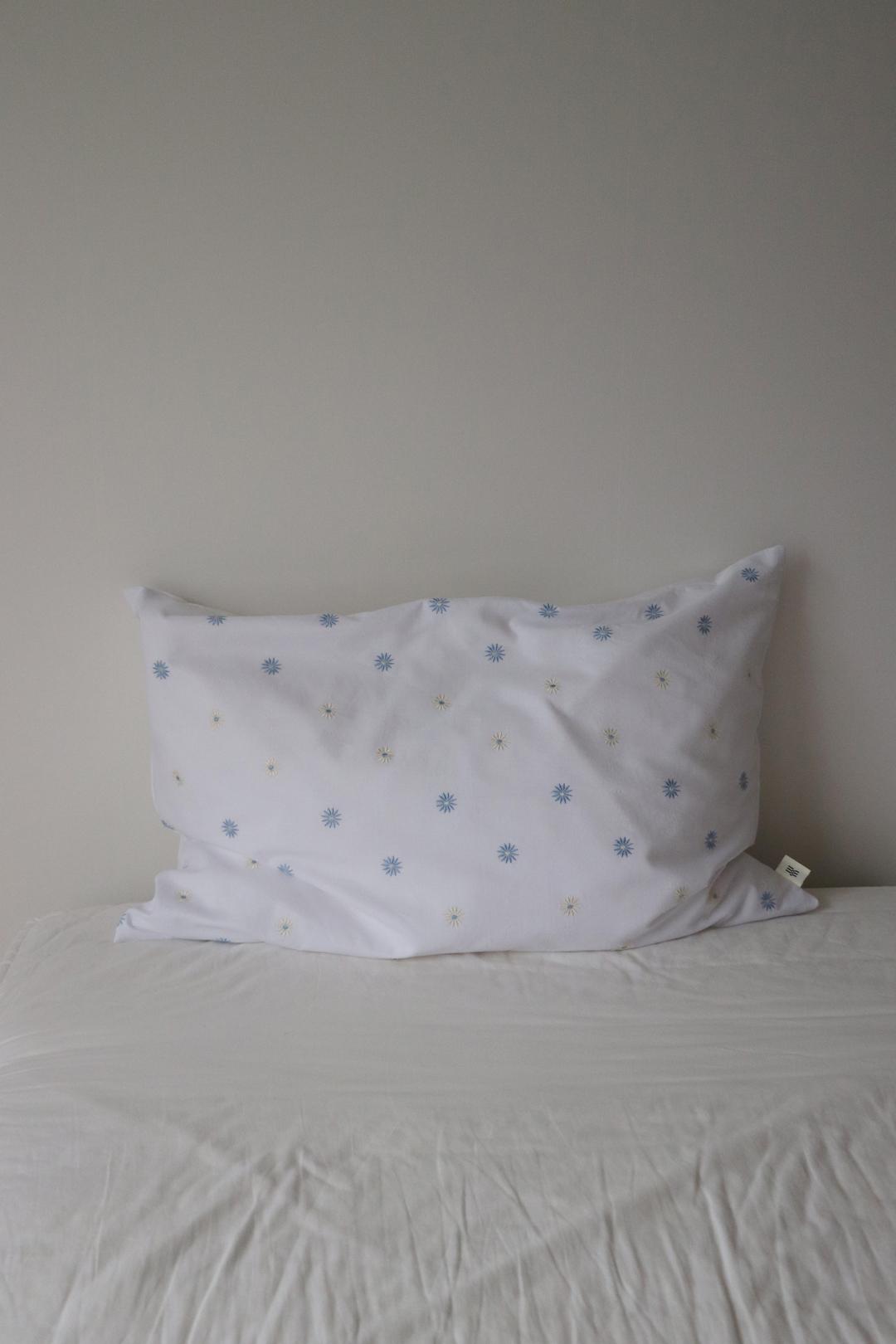 Wild flower pillow cover