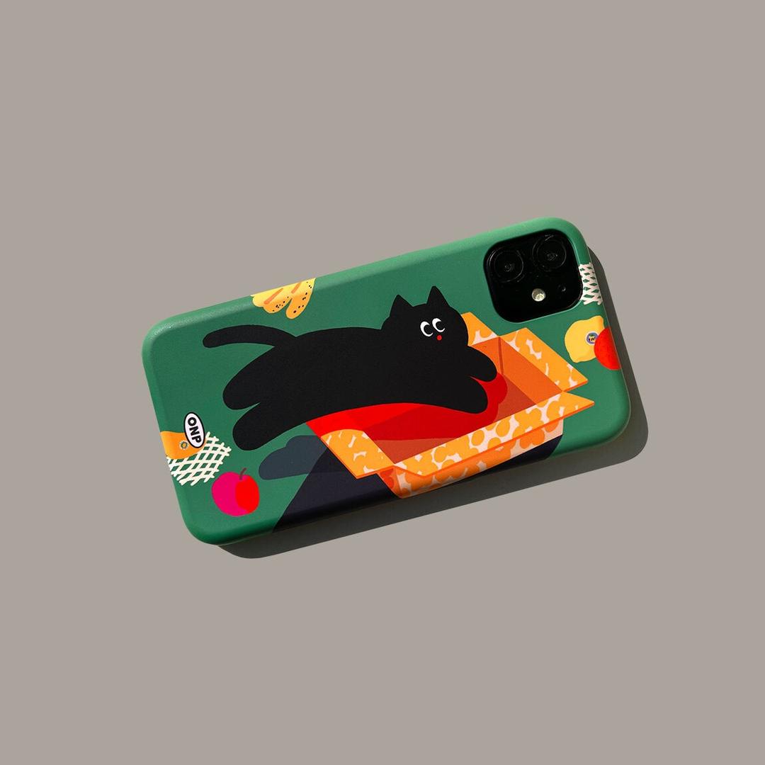 Jumping in the Fruit box for phonecase, 오나이스피스
