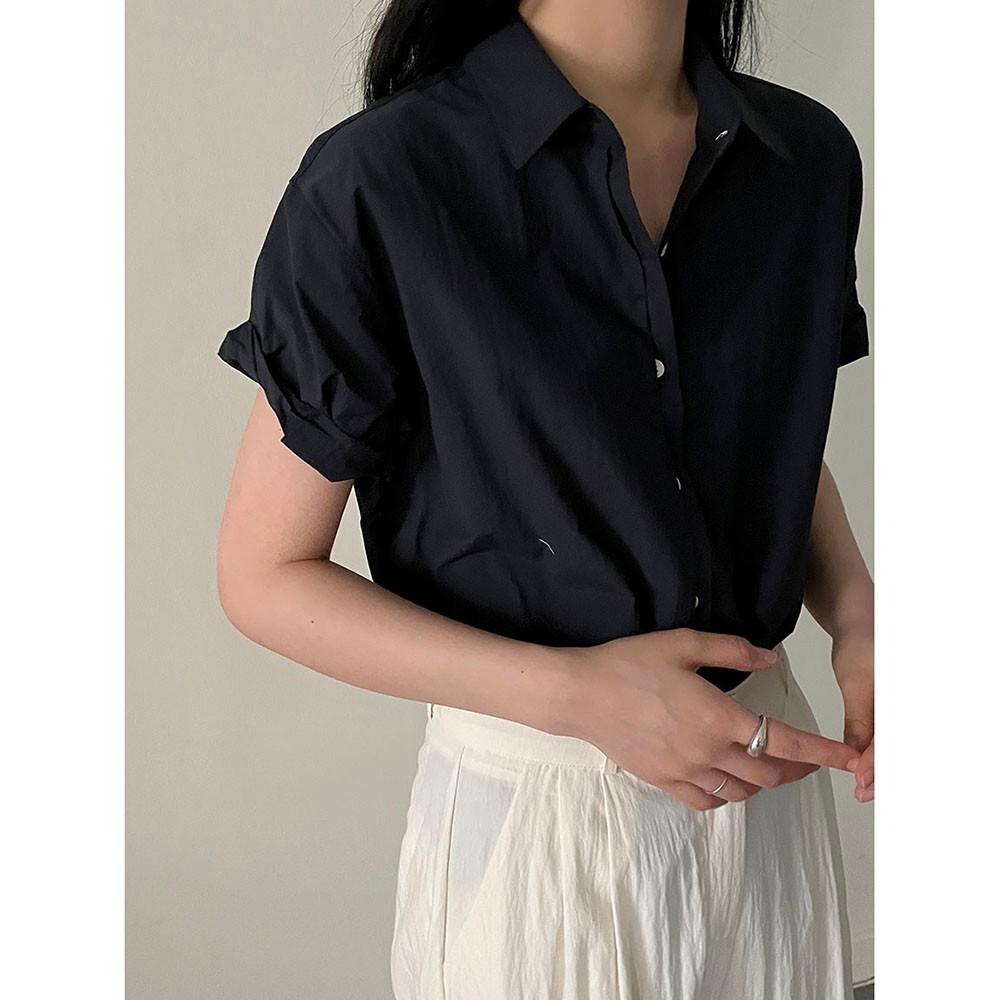 [어튜트]크리스피 롤업 셔츠(6c)