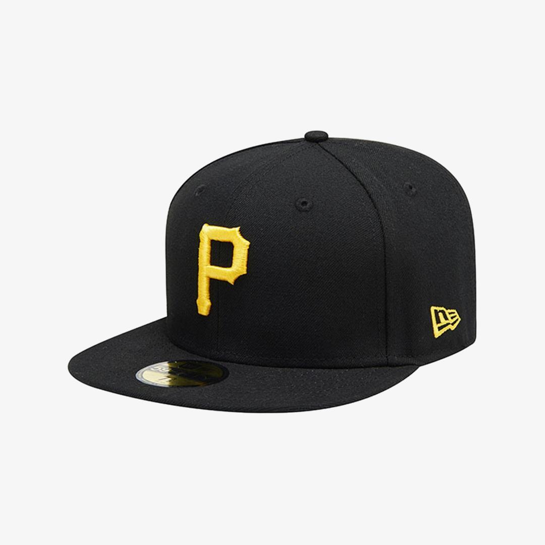 MLB 어센틱 피츠버그 파이어리츠 피티드캡 게임 블랙