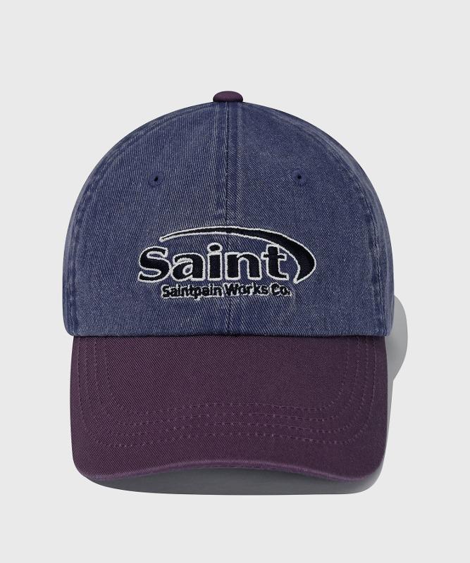 SP SAINT LOGO BALL CAP-NAVY