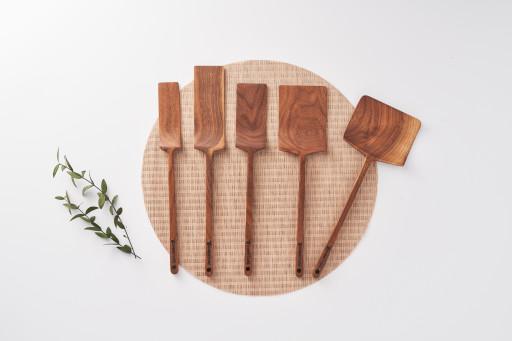 월넛 나무뒤집개 나무주걱