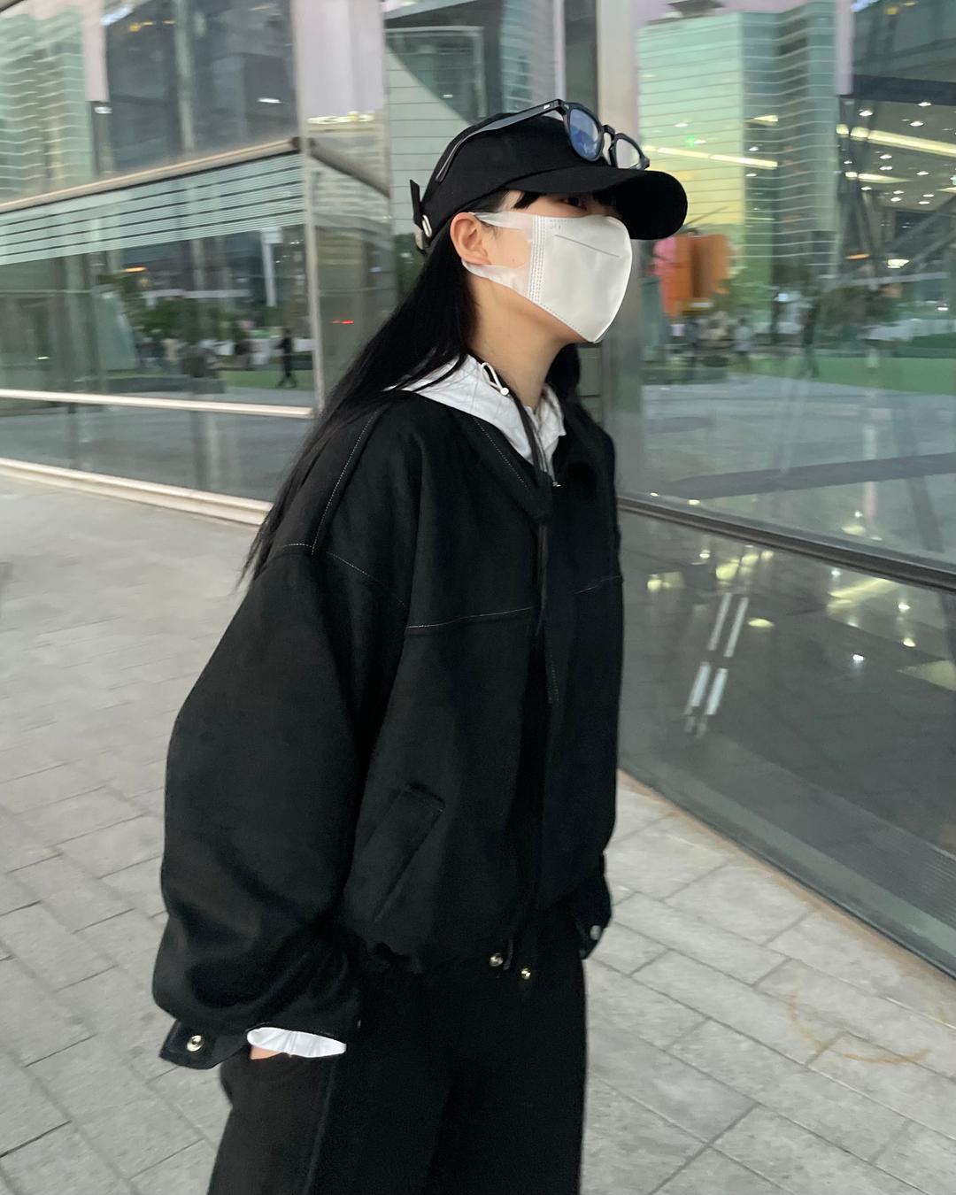 스티치 블루종 JK