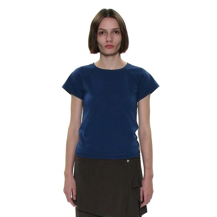 PWC ROUND NECK POCKET SHORT SLEEVE TEE_NAVY