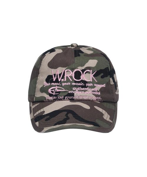 W.ROCK Color Combination Ball cap_CAMO