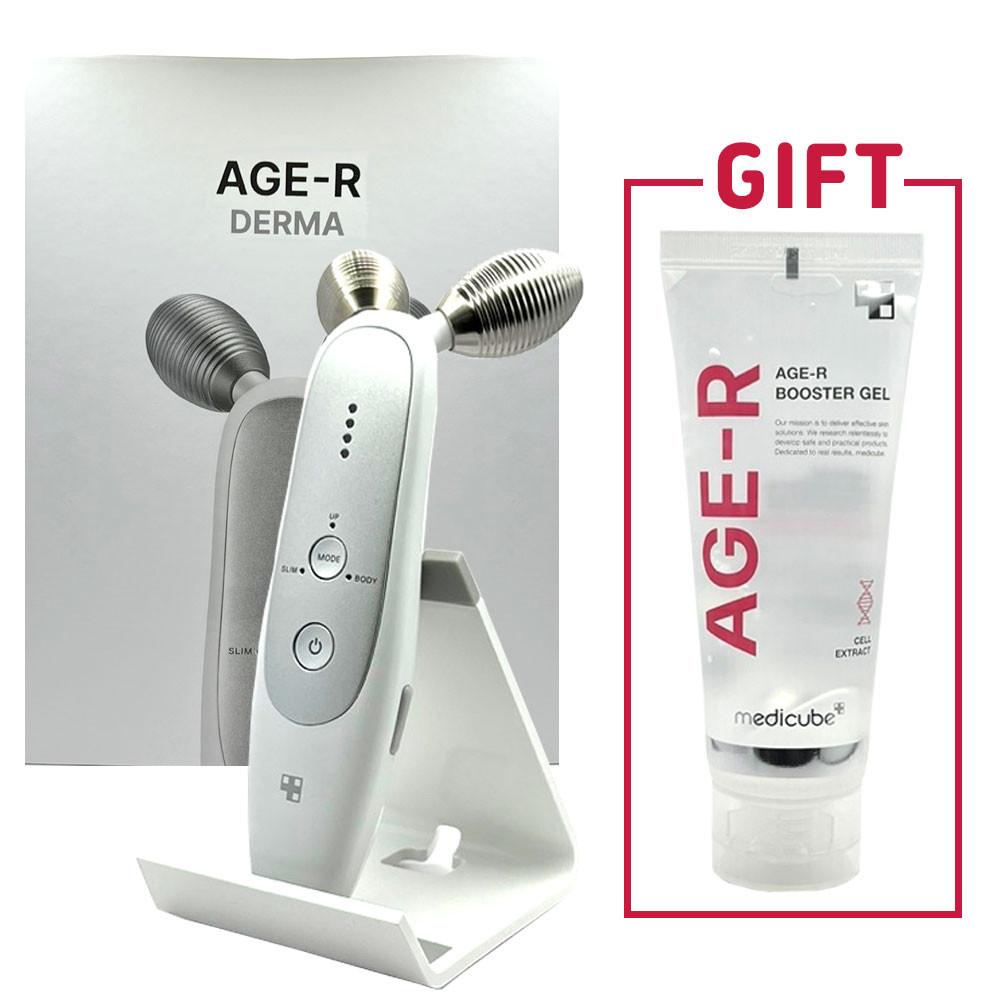 [정품] 메디큐브 에이지알 EMS 샷 더마 김희선+부스터젤 대용량 250ml+전용 거치대