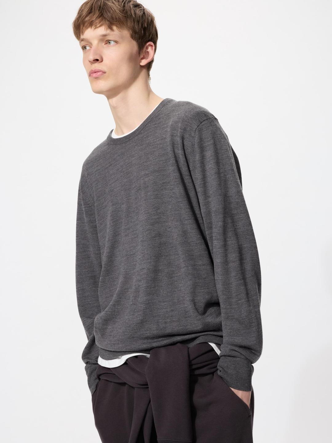 메리노크루넥스웨터